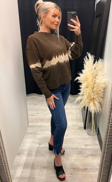 Mary sweatshirt - brown