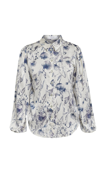 Ebbey shirt - blue flower