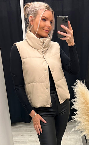 Bonnie vest - beige