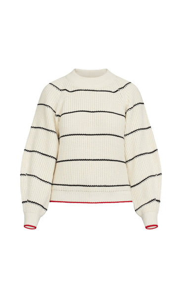 Miba pullover - cream/black