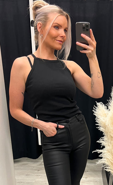 Oreta top - black