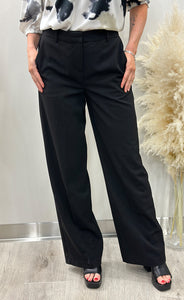 Danta wide leg pants - black