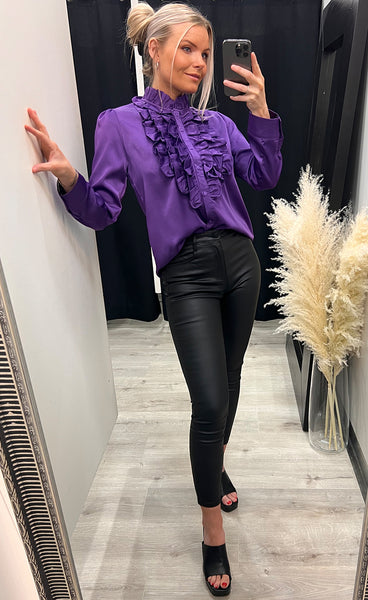 Chanel blouse - purple