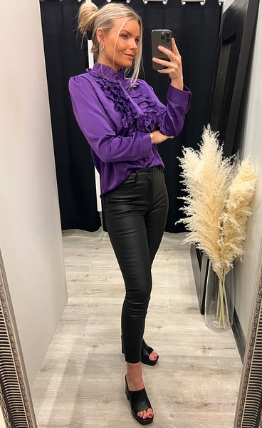 Chanel blouse - purple