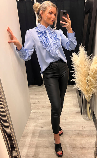 Chanel blouse - light blue