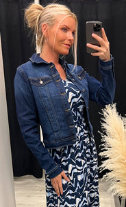 Katja denim jacket - dark blue