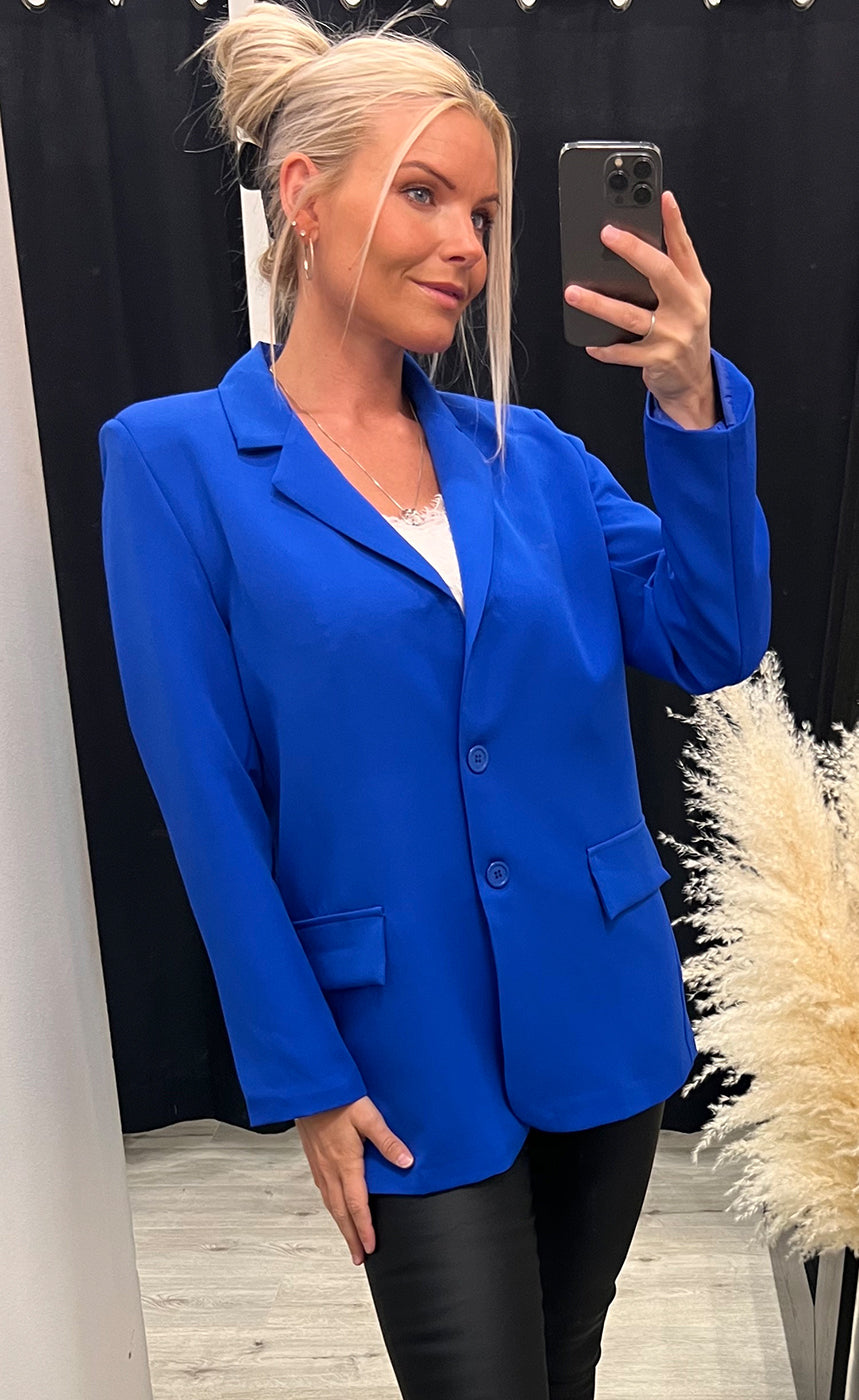 Nina blazer - royal blue