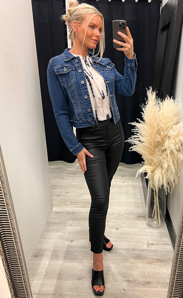 Denim jacket - dark blue