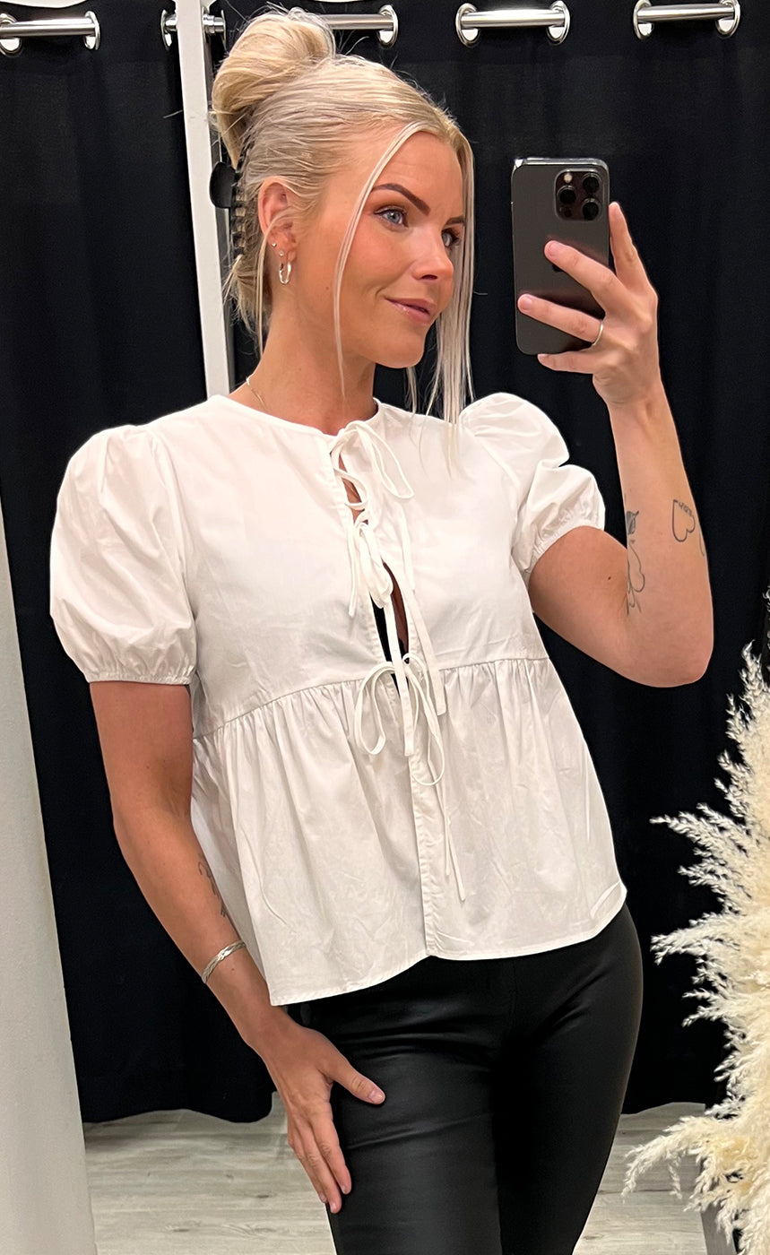 Birgitta blouse - white