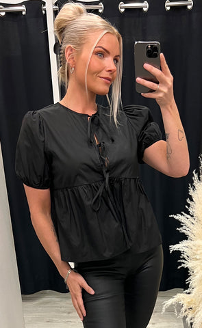 Birgitta blouse - black