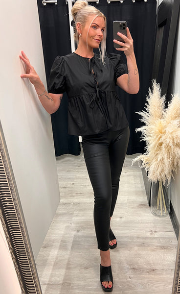 Birgitta blouse - black