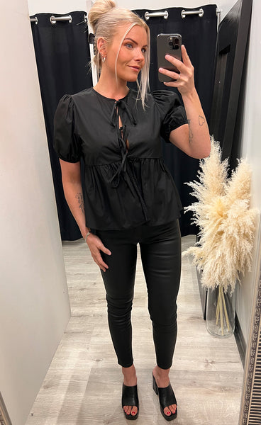 Birgitta blouse - black