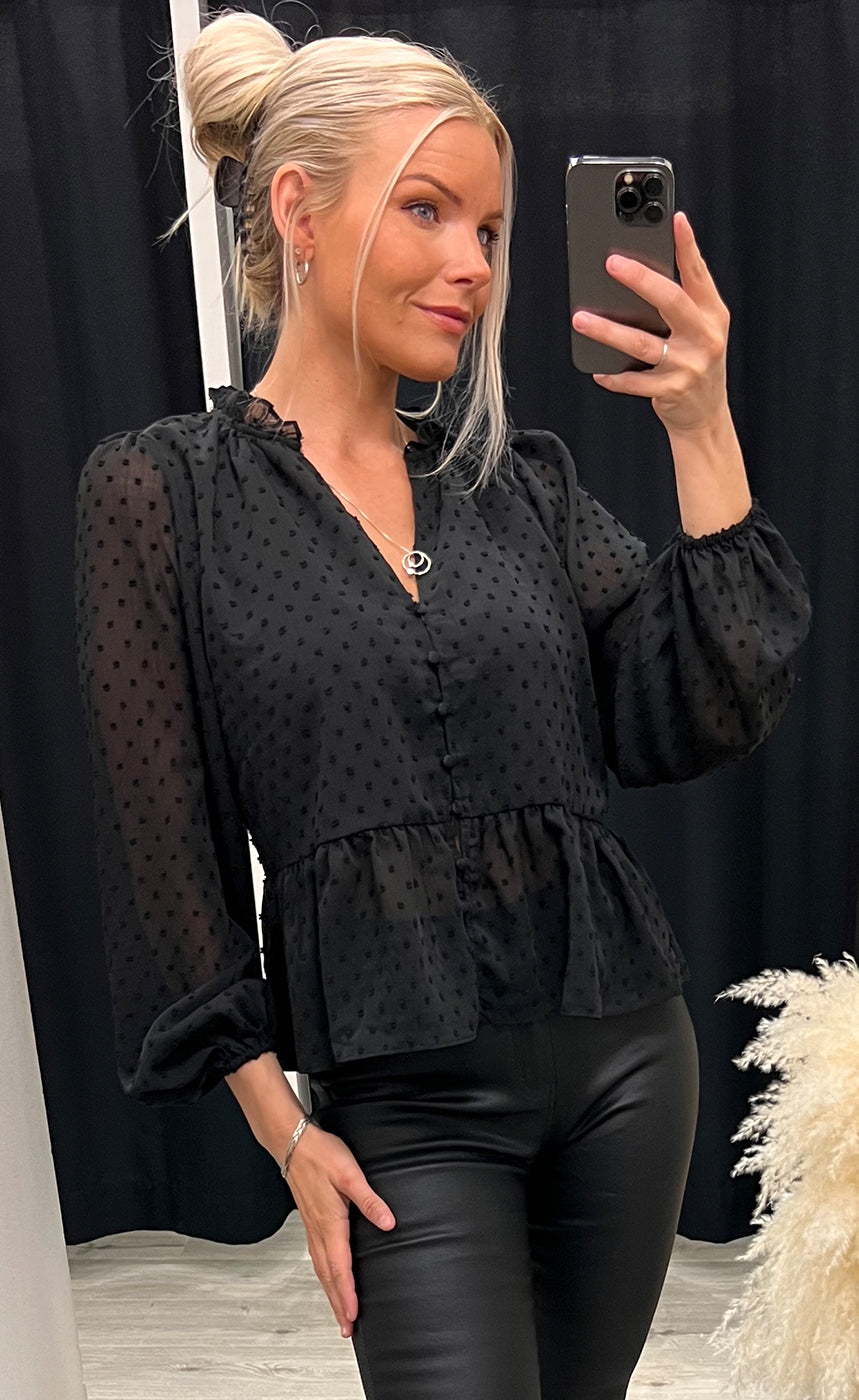 Esme blouse - black