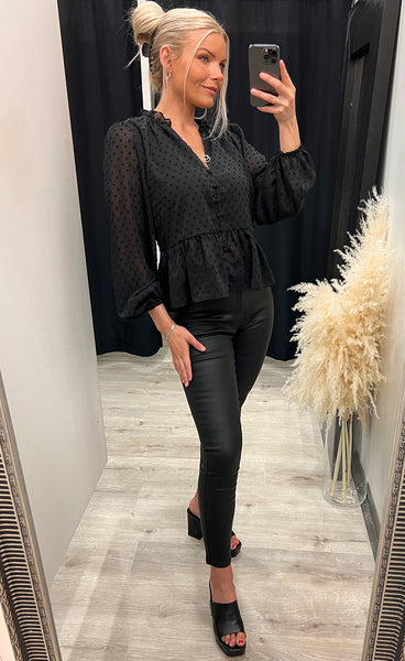 Esme blouse - black