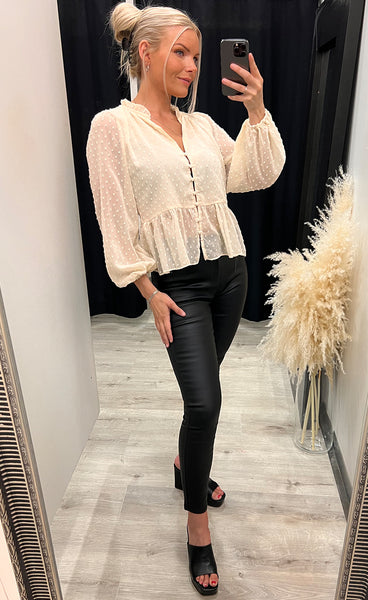 Esme blouse - cream