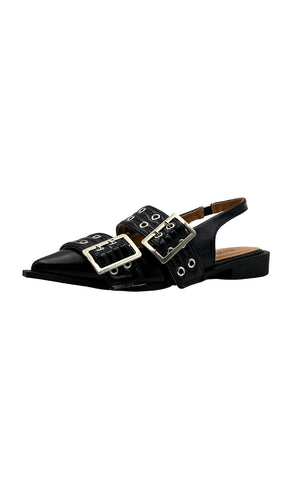 Buckle sandalar 1393 - black