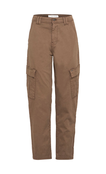 Bonnie HW cargo pants - stone gray