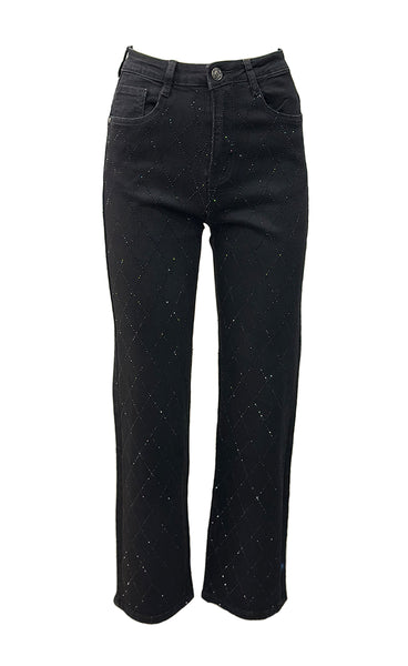 Glitter jeans 88747 - STRAIGHT