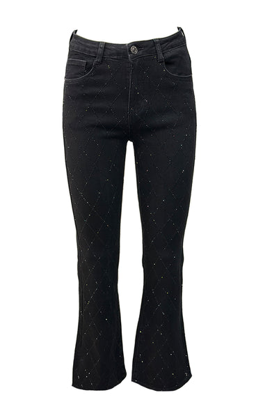 Glitter jeans 88749 - FLARE