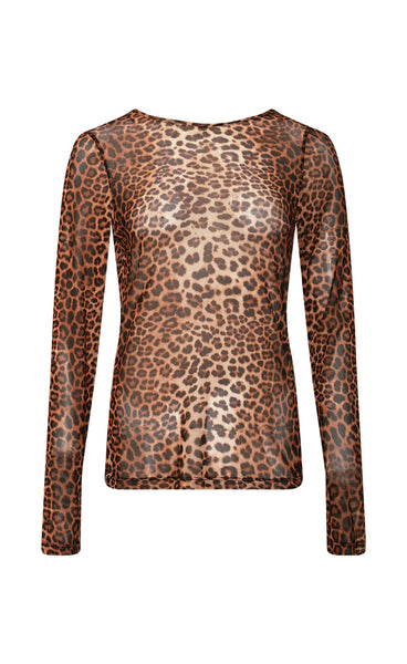 Solay top - leopard