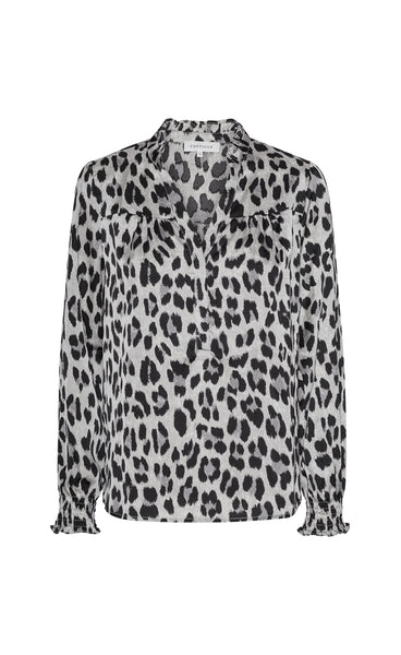 Asta blouse - grey leo