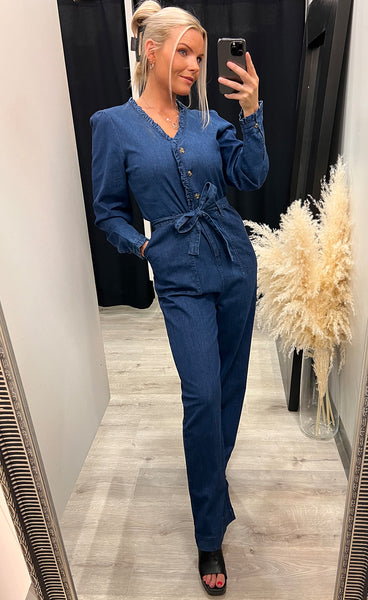 Jules jumpsuit - medium blue