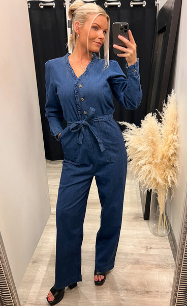 Jules jumpsuit - medium blue