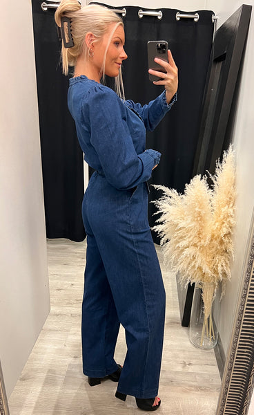 Jules jumpsuit - medium blue