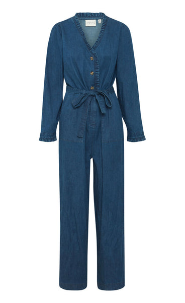 Jules jumpsuit - medium blue