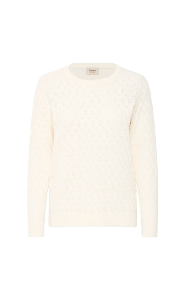 Tina pullover 2 - whisper white