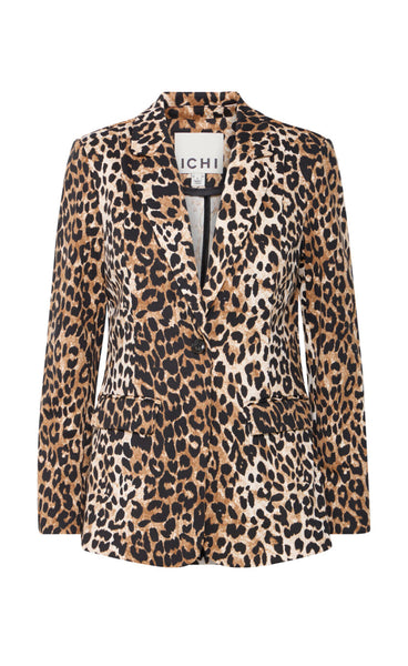 Kate long blazer - leopard