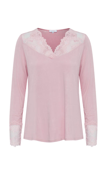 Mabel lace blouse - lotus