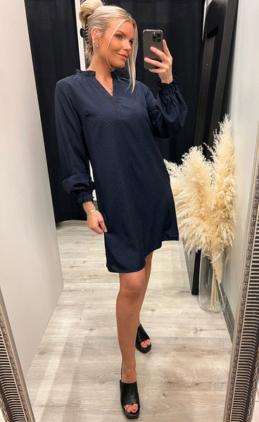 Juliana dress 1 - navy mix