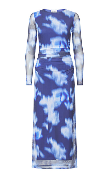 Esme dress - blue graphic