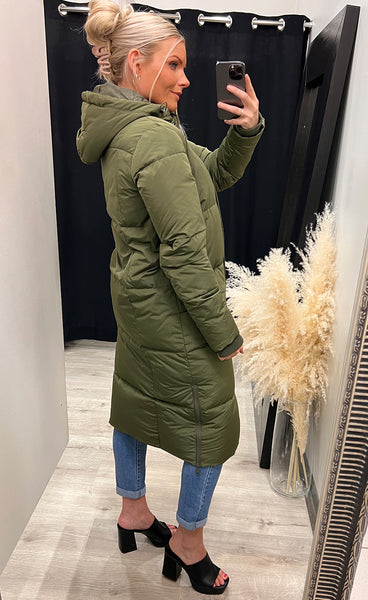 Bella down jacket 2 - olive