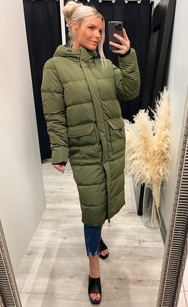 Bella down jacket 1 - olive