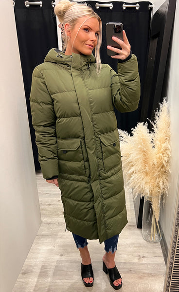 Bella down jacket 1 - olive