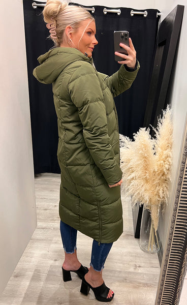 Bella down jacket 1 - olive