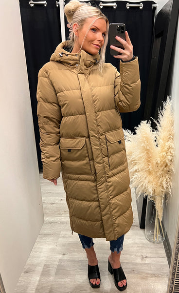 Bella down jacket 1 - malt ball