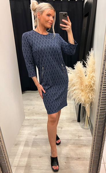 Varse dress 1 - navy mix