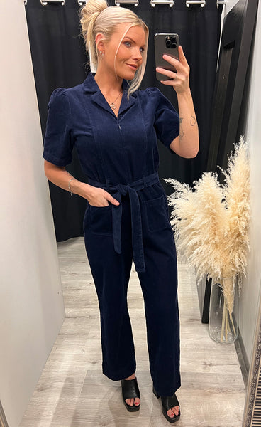 Rosette jumpsuit - maritime blue