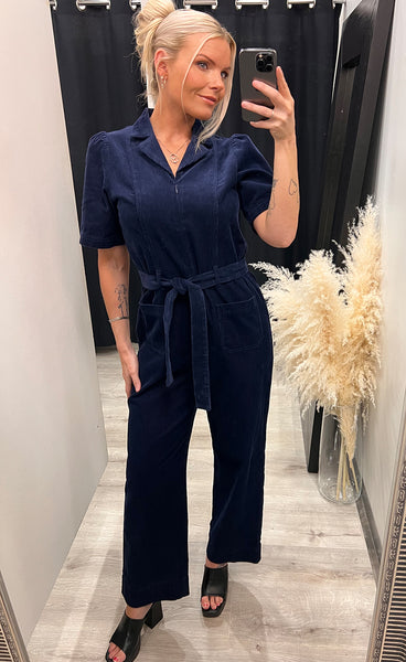 Rosette jumpsuit - maritime blue