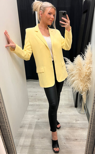 Nina blazer - yellow