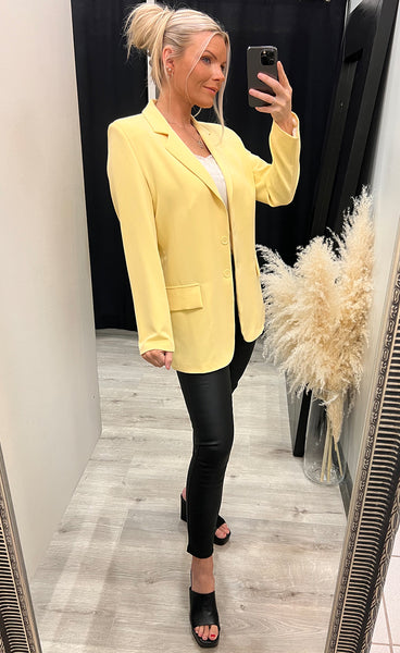 Nina blazer - yellow