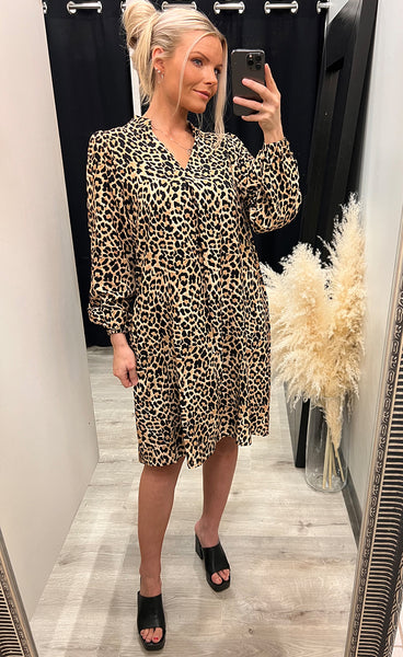 Illie dress 1 - leopard