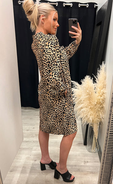 Illie dress 1 - leopard