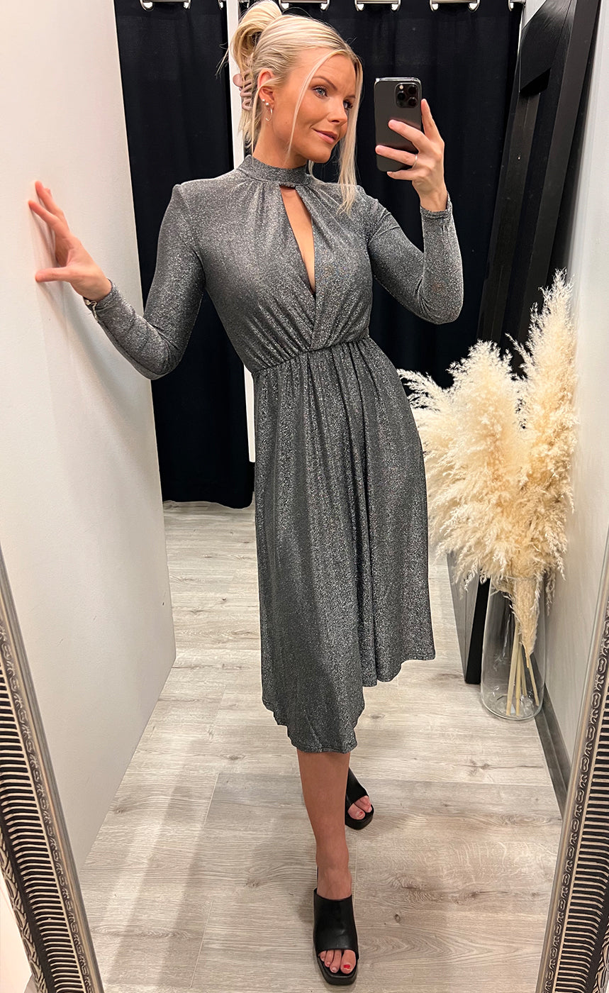 Kylie dress - silver