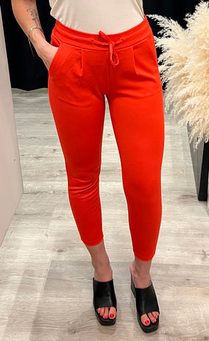 Kate pants - poppy red