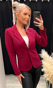 NOOS blazer - beet red