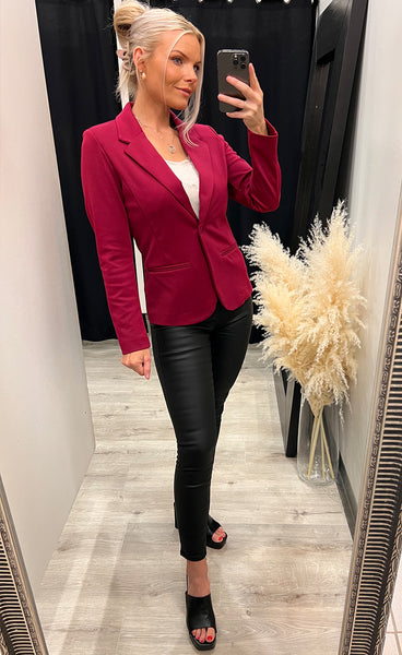 NOOS blazer - beet red